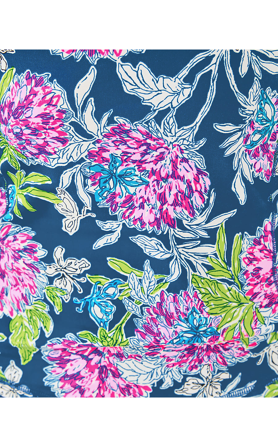 JUSTINE HALF ZIP UPF 50+ | MULTI DAHLIA LICIOUS