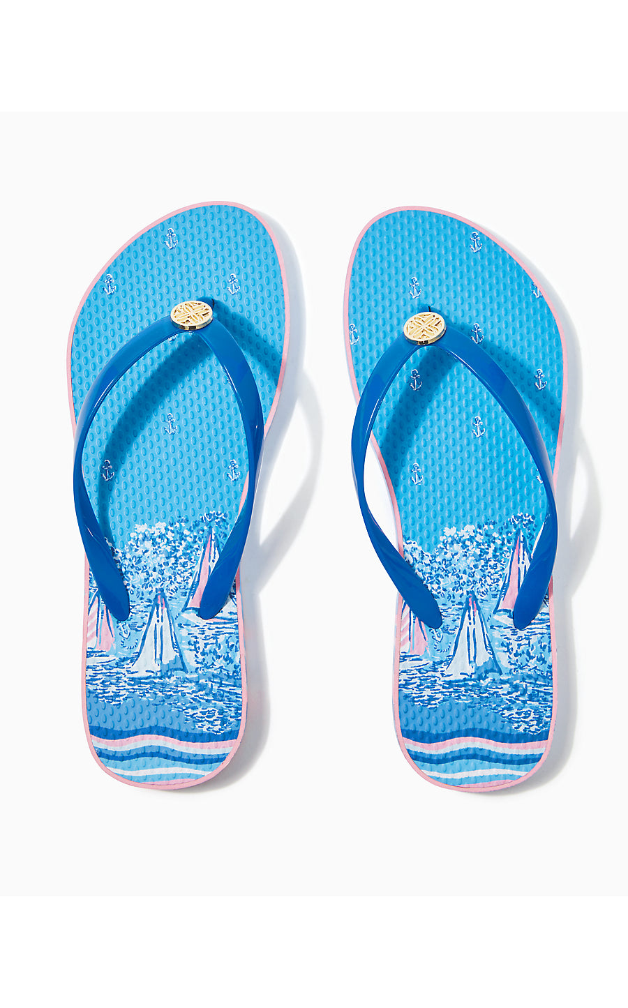 Pool Flip Flop | Lunar Blue A Lil Nauti Engineered