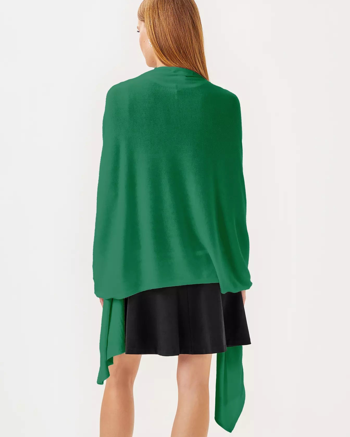 LANELLE CASHMERE WRAP | FIDDLE LEAF GREEN