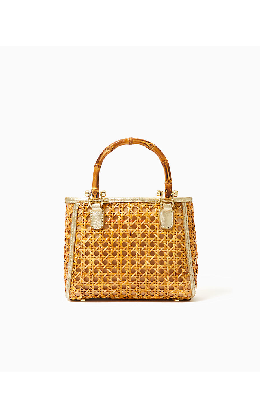 ADRIAN CANE MINI BAG | NATURAL
