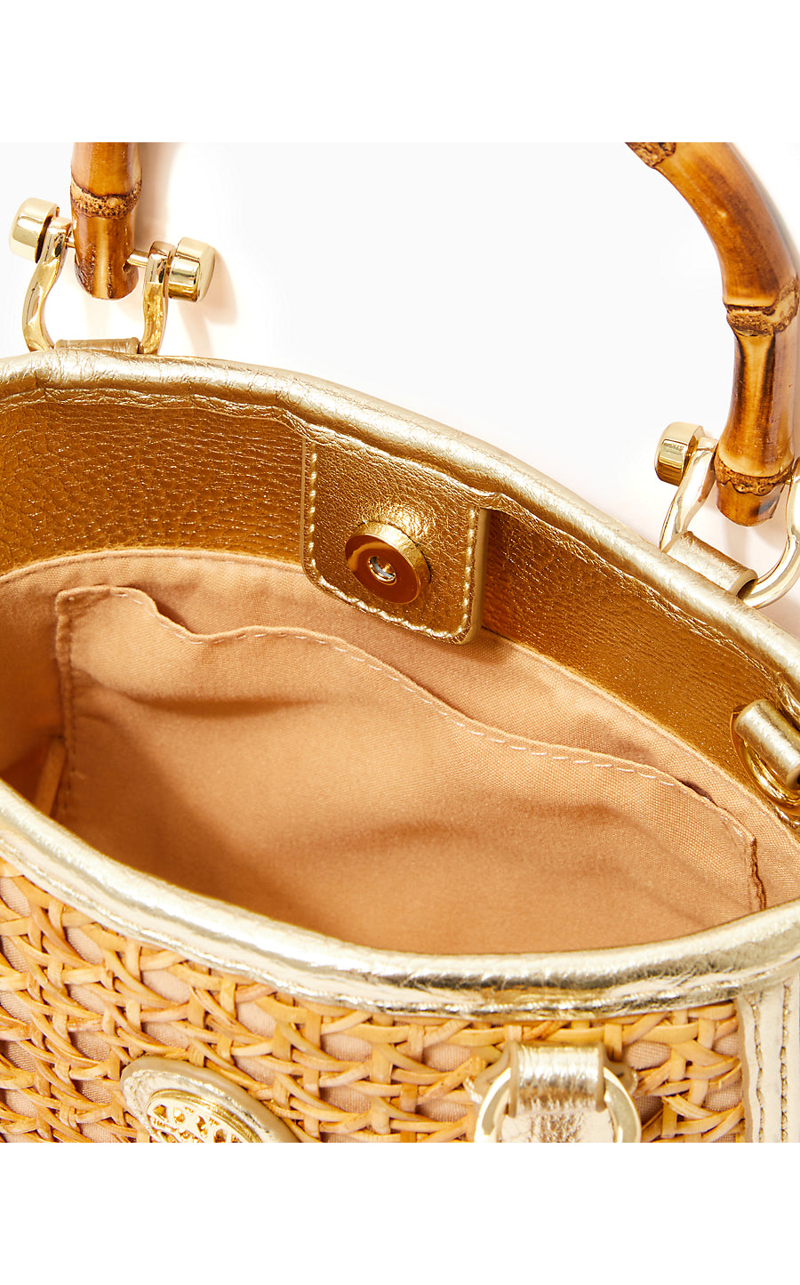 ADRIAN CANE MINI BAG | NATURAL