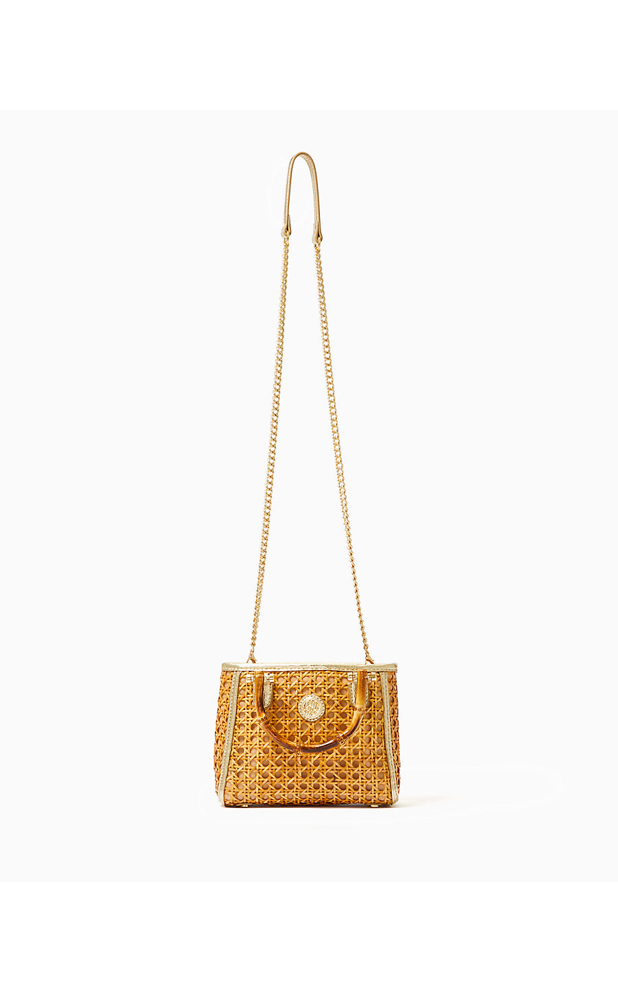 ADRIAN CANE MINI BAG | NATURAL