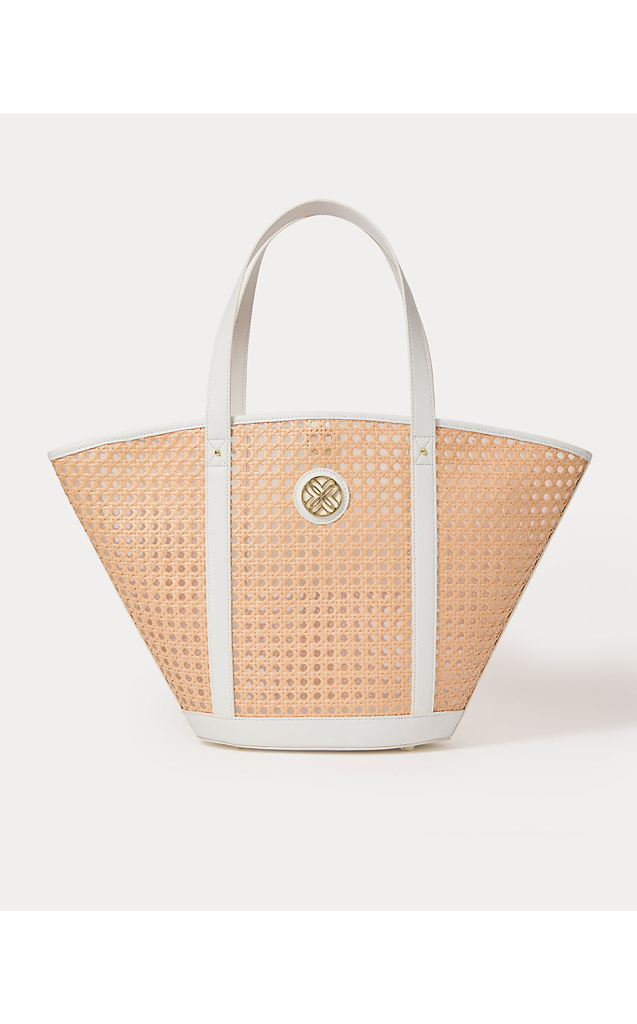 WINTOUR CANE TOTE | SAND BAR X RESORT WHITE
