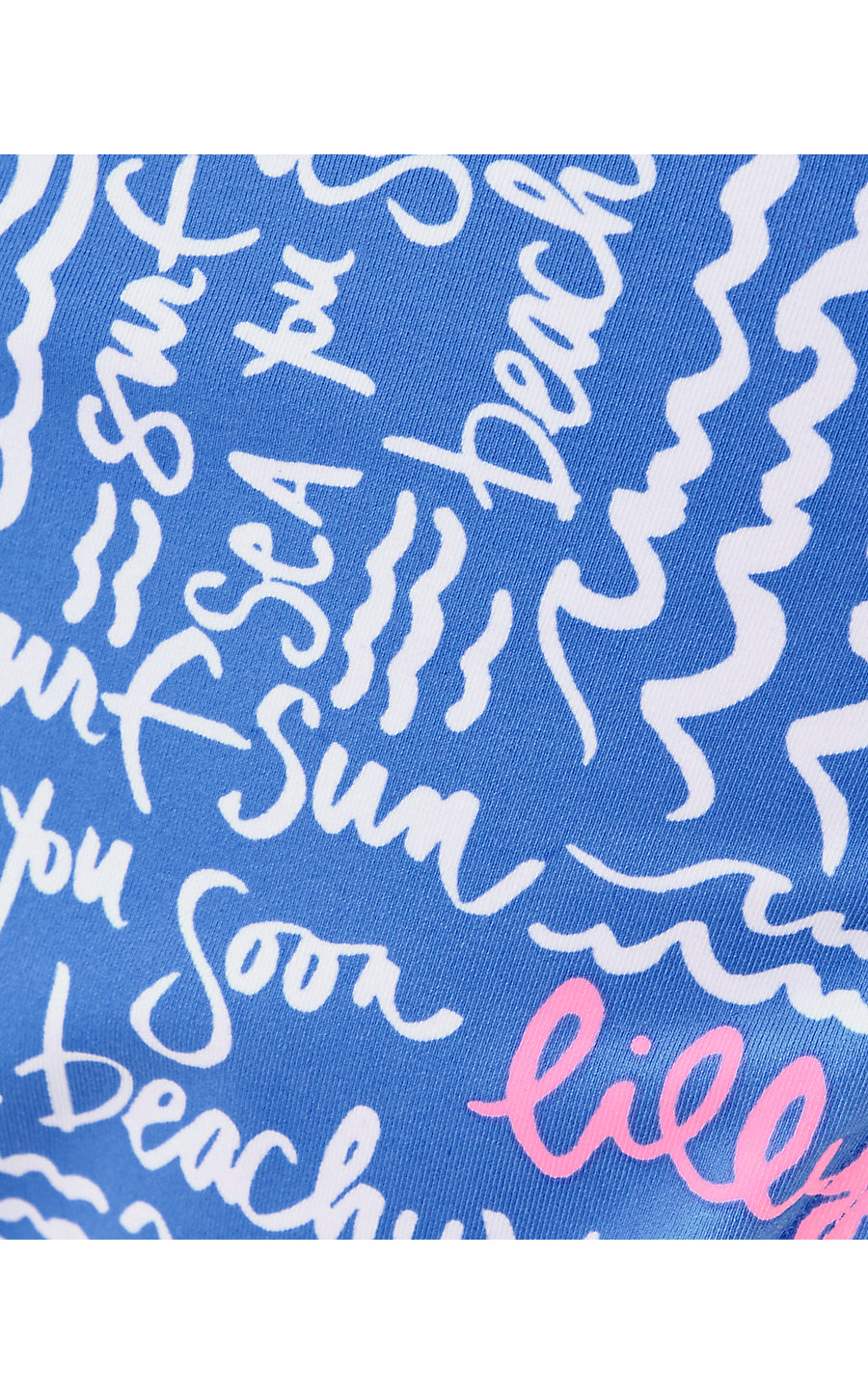 GENYA BANDEAU TOP | SUNWASHED BLUE SEACRETS