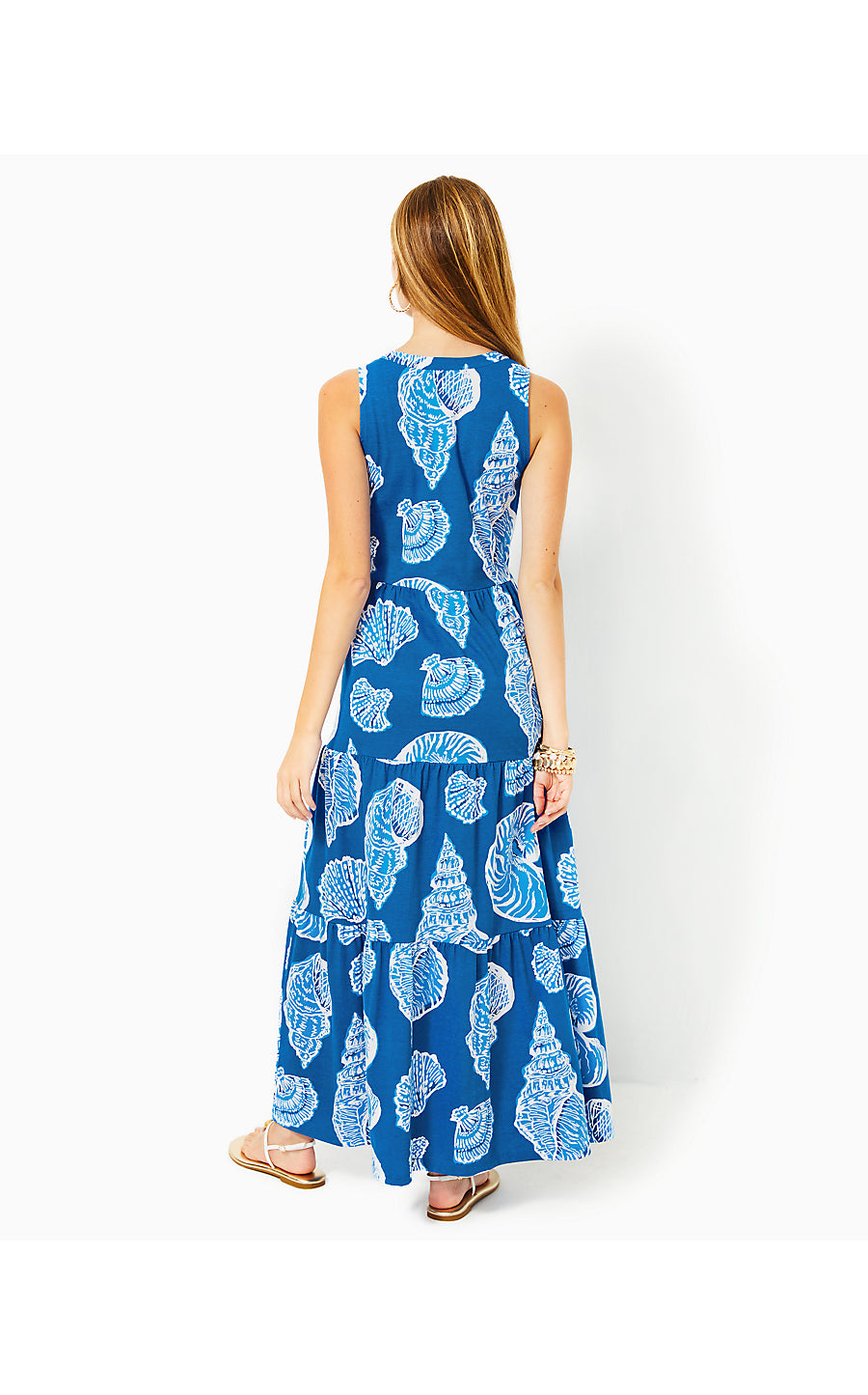 Sydnee Maxi Dress | Barton Blue Shell Of A Good Time