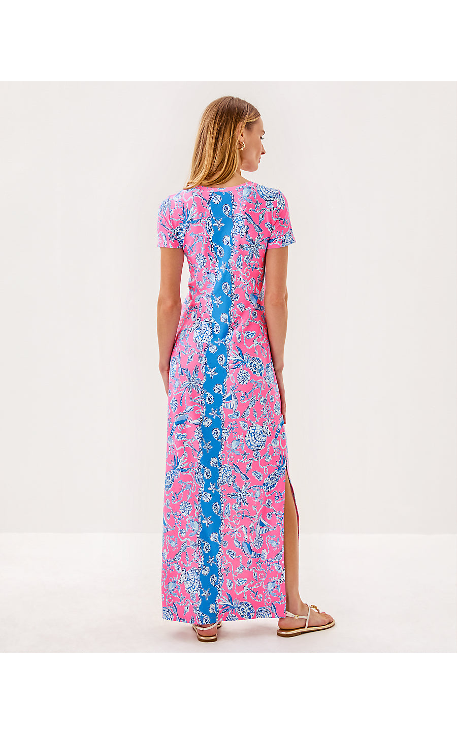 KADEN UPF 50+ MAXI | ROUSSEAU PINK BAREFOOT BEACHCOMBERS ENGINEERED CHILLYLILLY