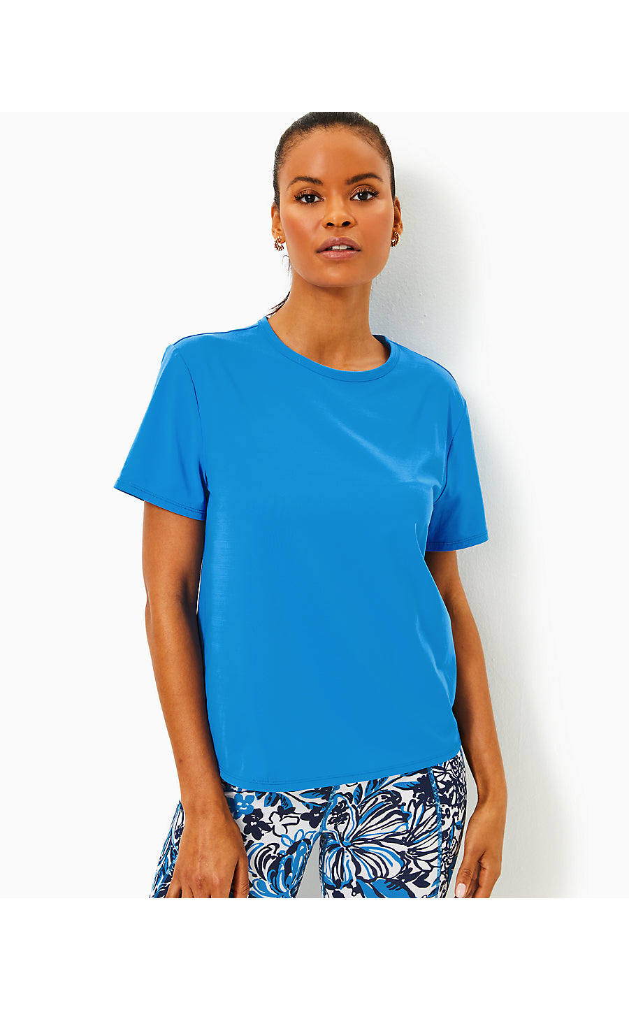 Rally Active Tee Upf 50+ | Morelle Blue