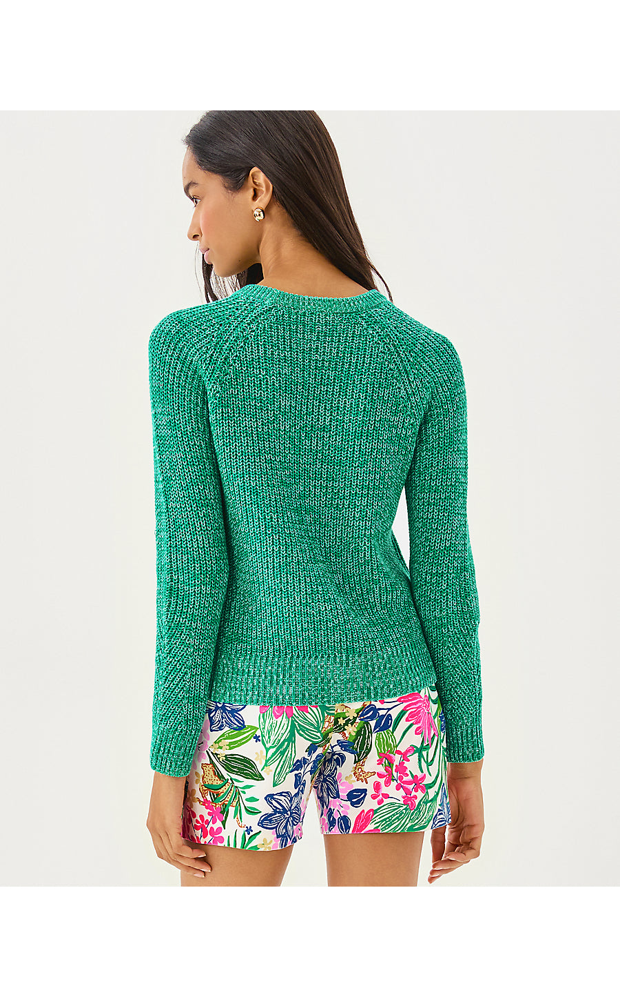 BELGRAVE SWEATER | KITTS GREEN MARL