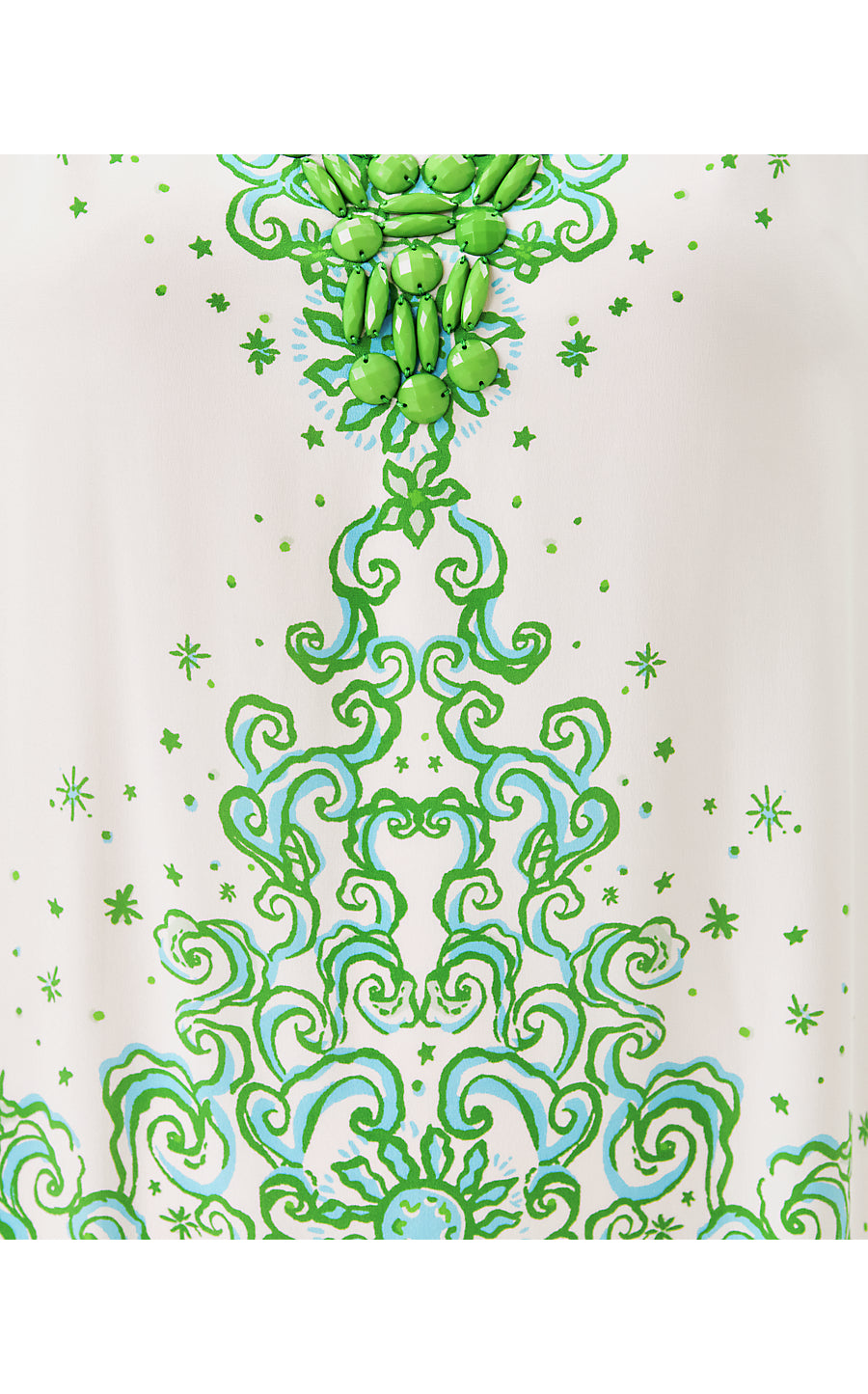 MARILLA SILK MAXI CAFTAN | RESORT WHITE SOL MATES ENGINEERED WOVEN DRESS