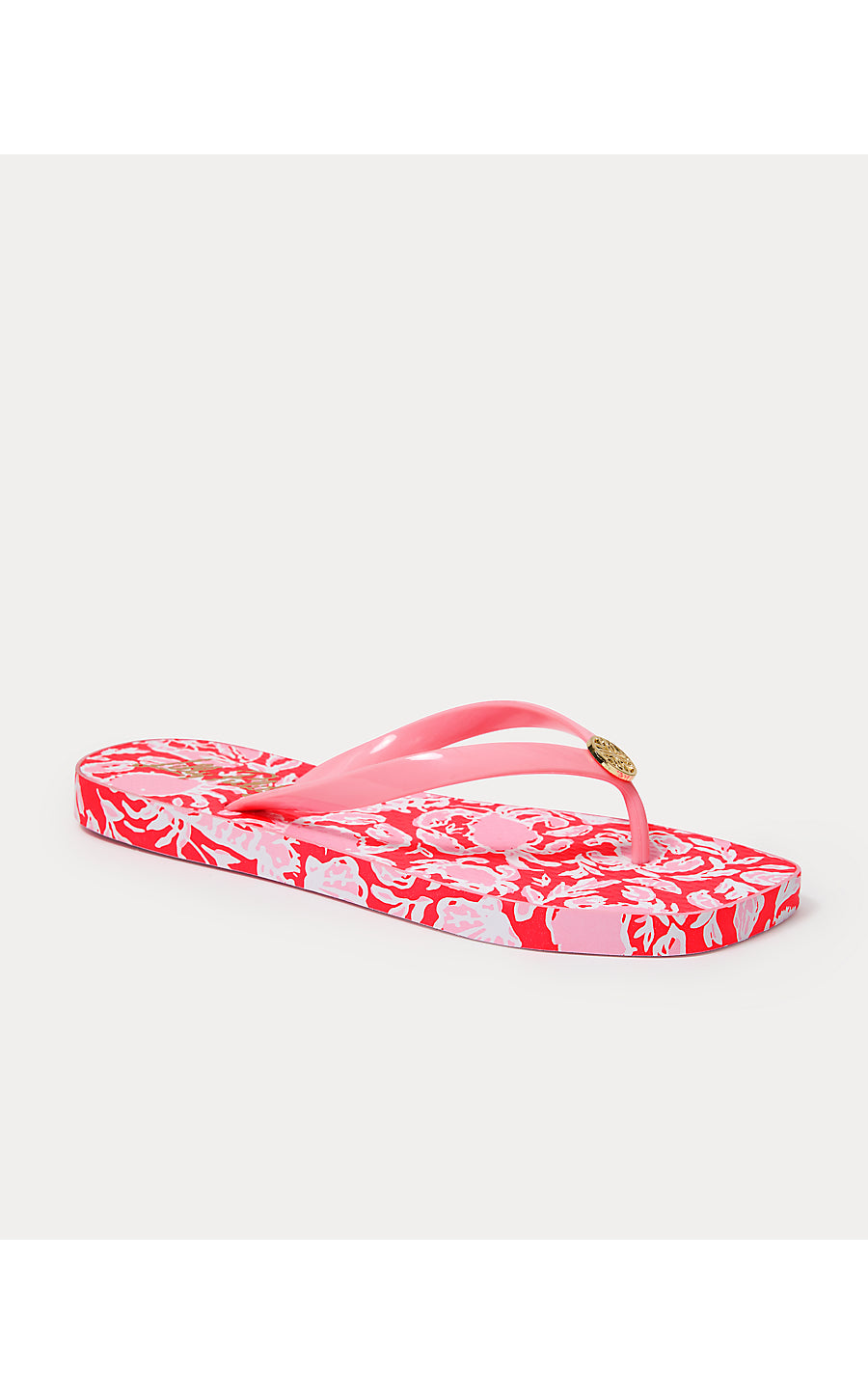 SANDSATIONAL SQUARE TOE FLIP FLOP | CANE CORAL CRAB COLLAB SHOE