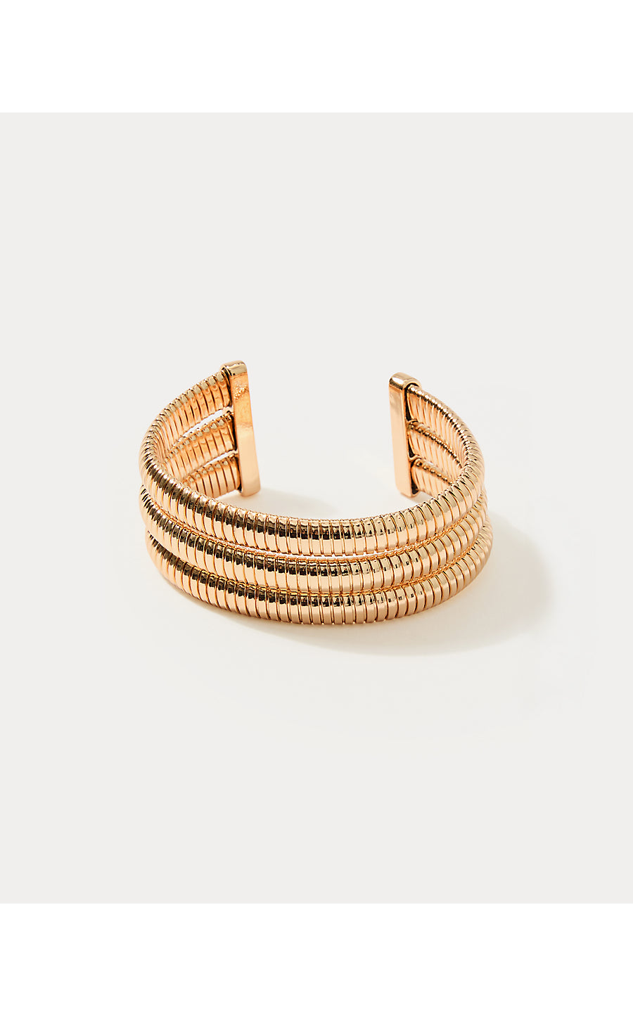 CHEVS KISS CUFF BRACELET | GOLD METALLIC