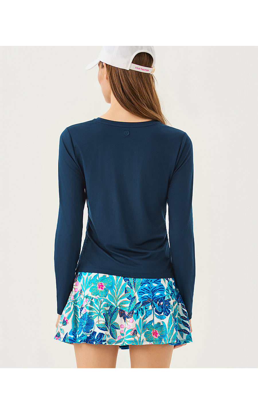 HESTON LONG SLEEVE TEE UPF 50+ | LOW TIDE NAVY