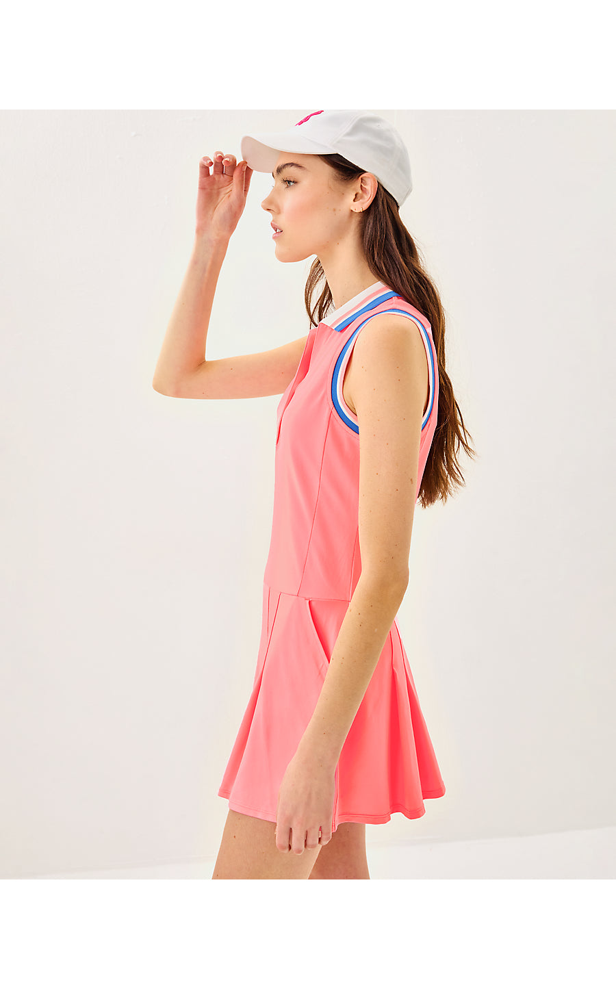 JESSAMY SLEEVELESS DRESS | SORBET PINK