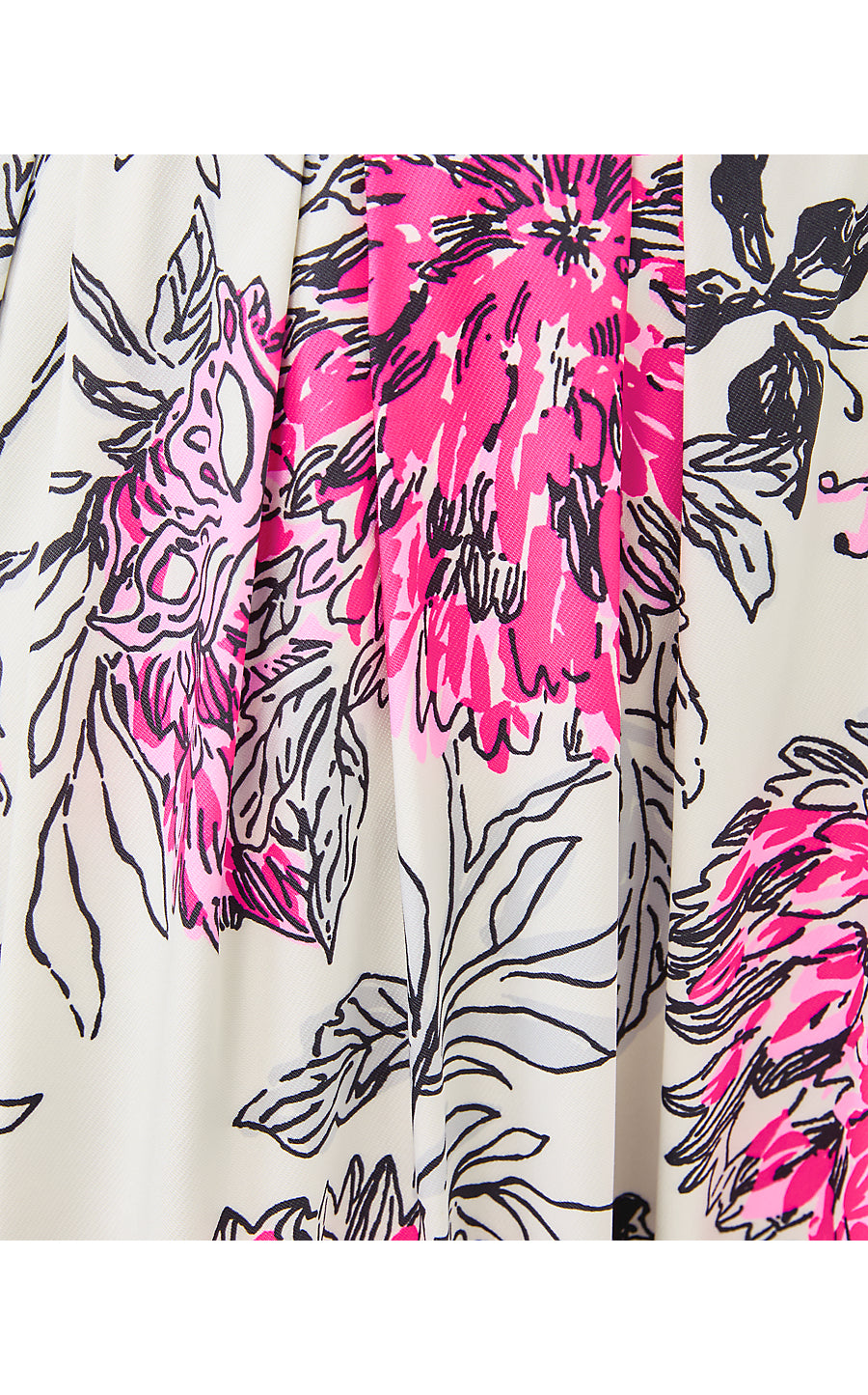 INAYA MAXI SKIRT | COCONUT ALL DAHLED UP ENGINEERED SKIRT