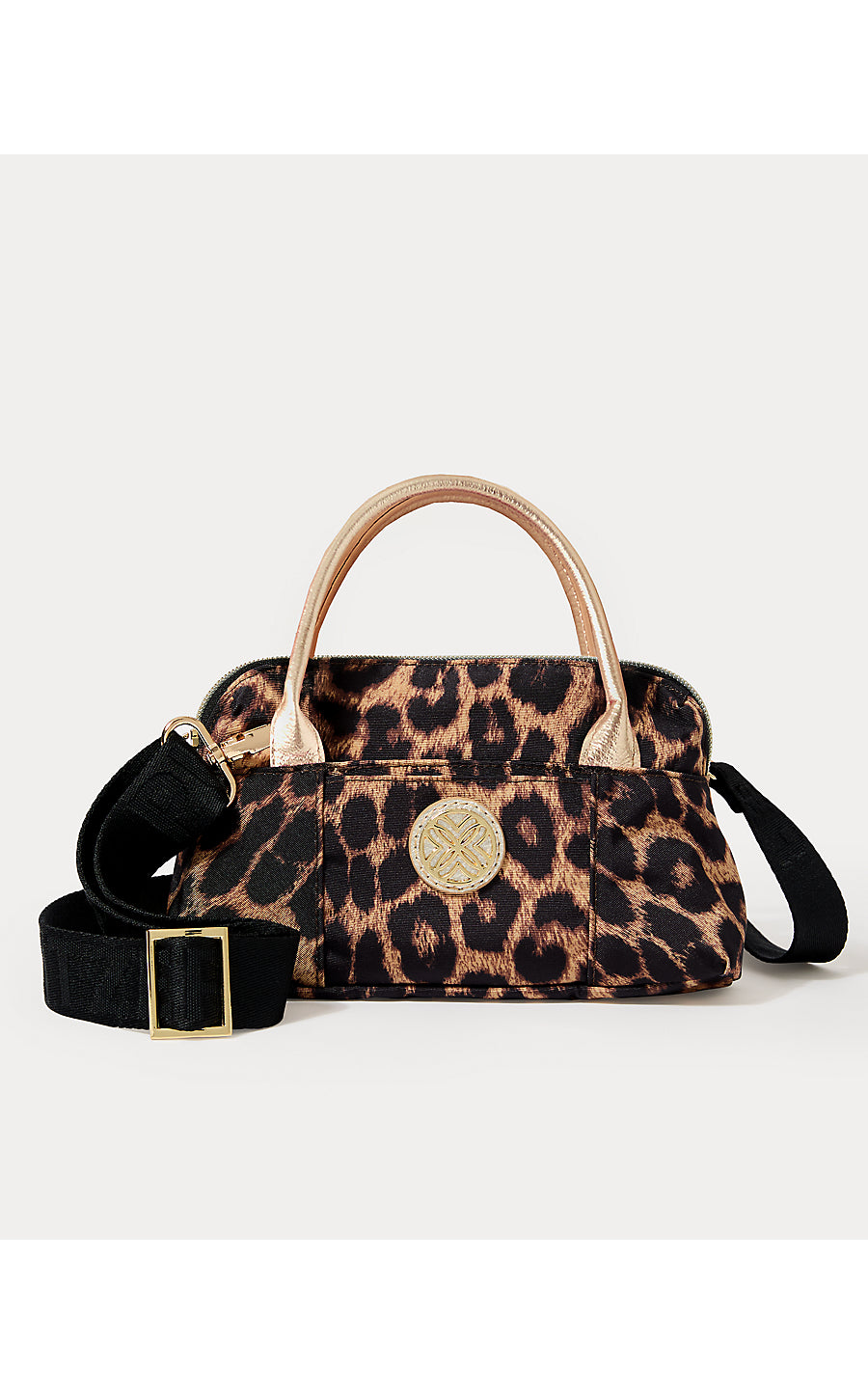 KERRINGTON TOP HANDLE MIN | MULTI LEOPARD FAILLE ACCESSORIES