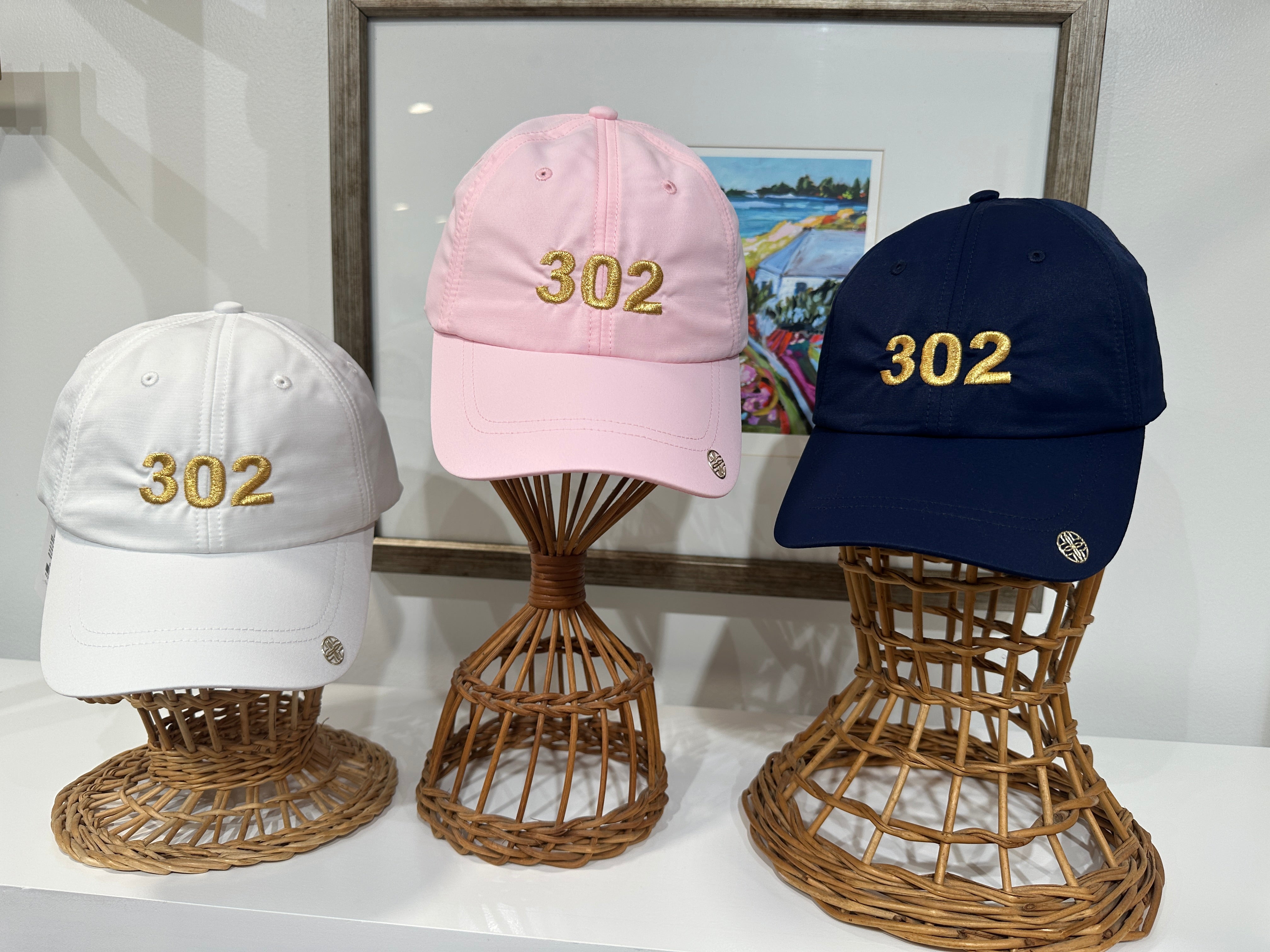 302 Embroidered Lilly Pulitzer Run Around Hat | Pink Muse