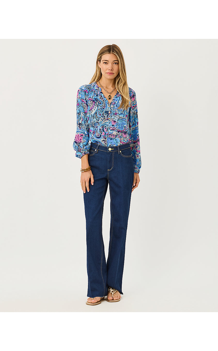 ELSA TOP | MULTI PAISLEY PARADE