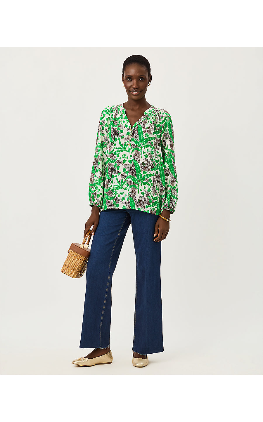 ELSA TOP | VANILLA SPICE HIDE AND LEAF