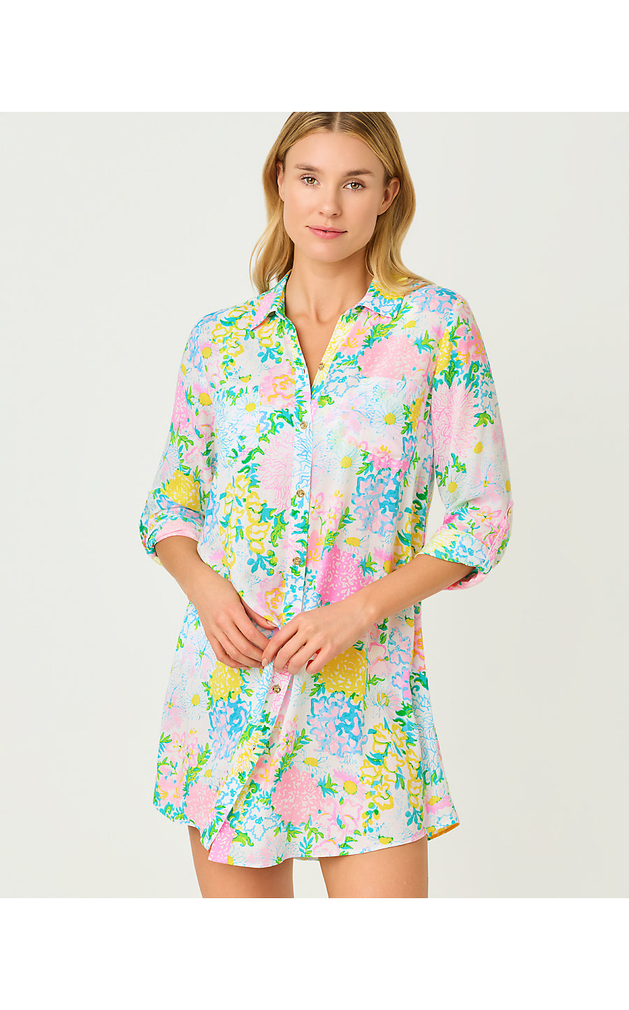NATALIE COVERUP | MULTI LILLY GARDEN