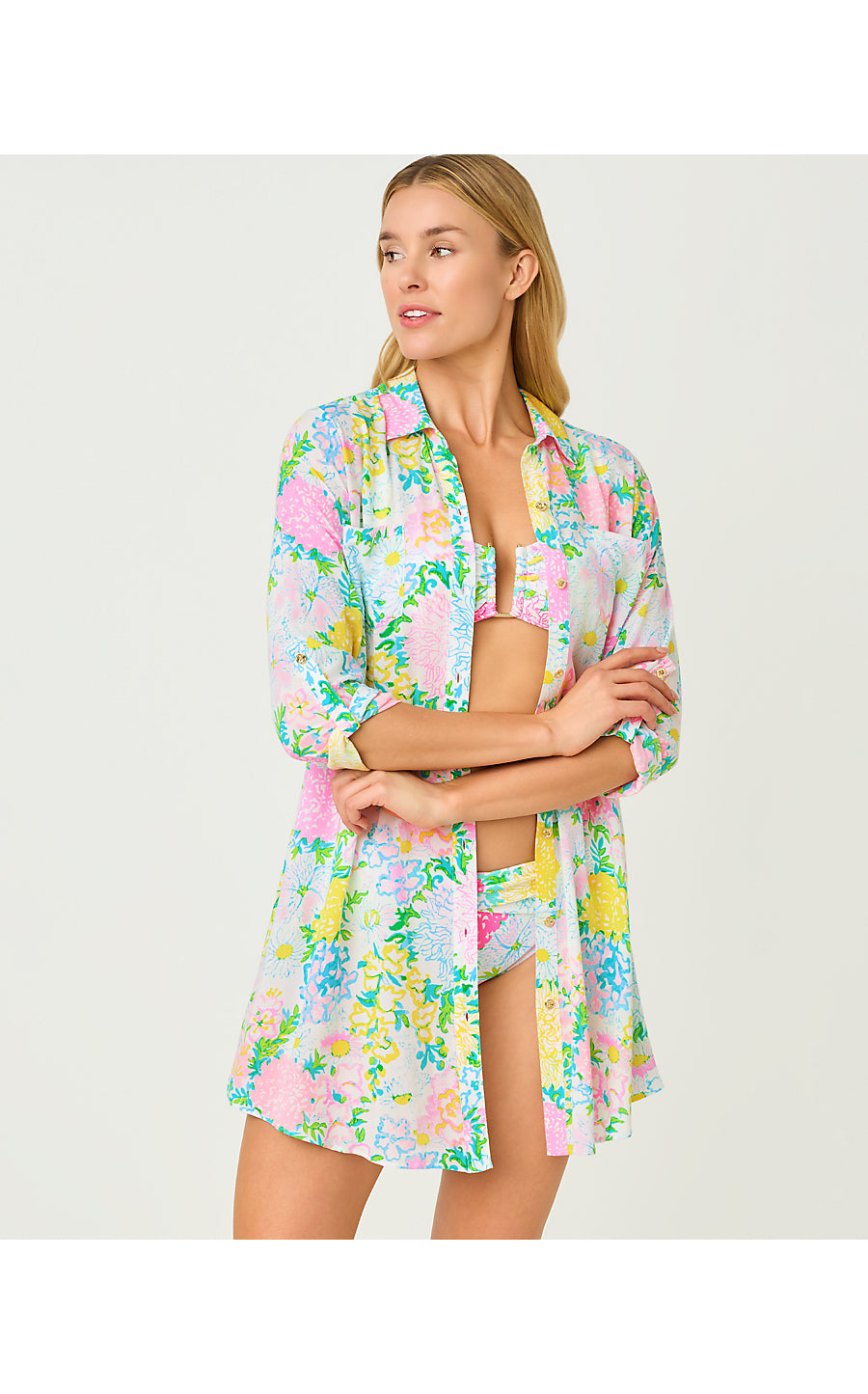NATALIE COVERUP | MULTI LILLY GARDEN