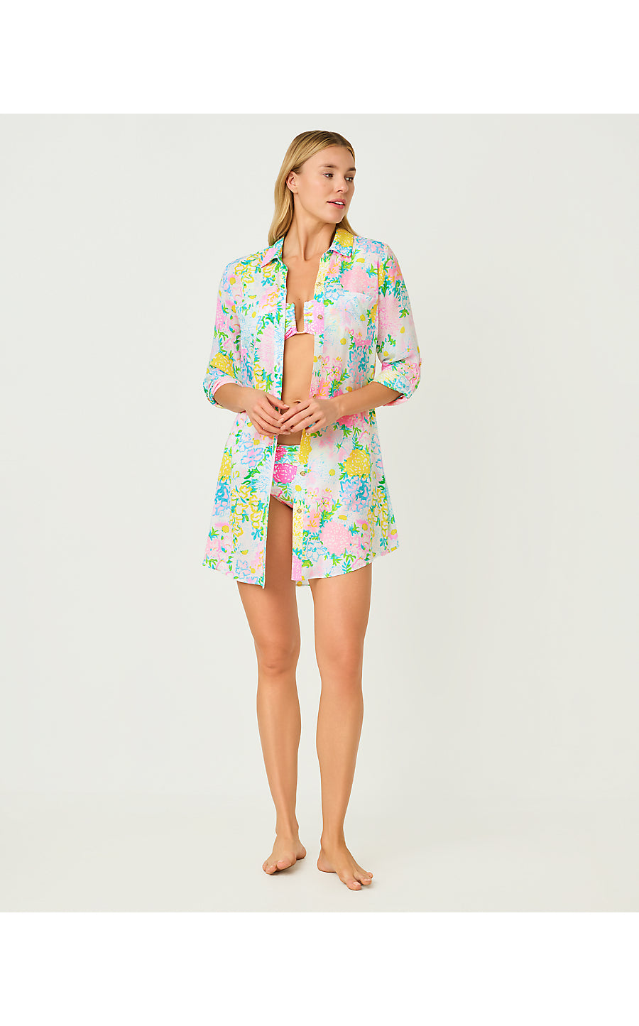 NATALIE COVERUP | MULTI LILLY GARDEN