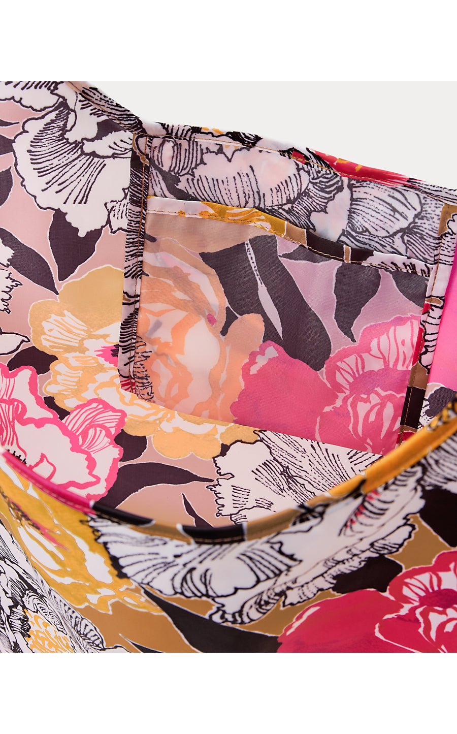 GWP SET OF 2 REUSABLE BAG | ICED LATTE PEONY PERFECTION