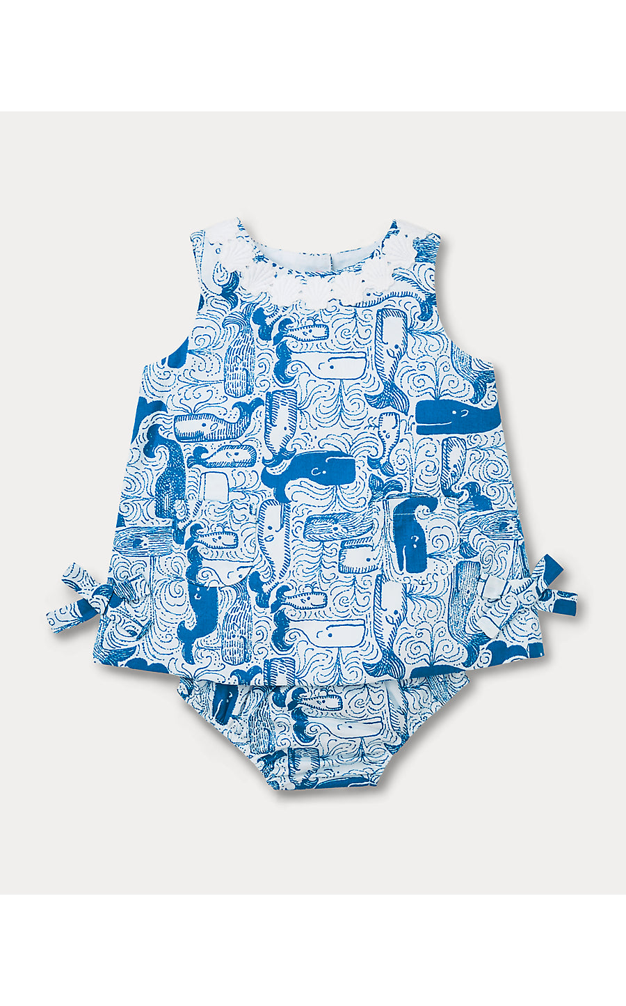 BABY LILLY SHIFT | NASSAU BLUE THAR SHE BLOWS