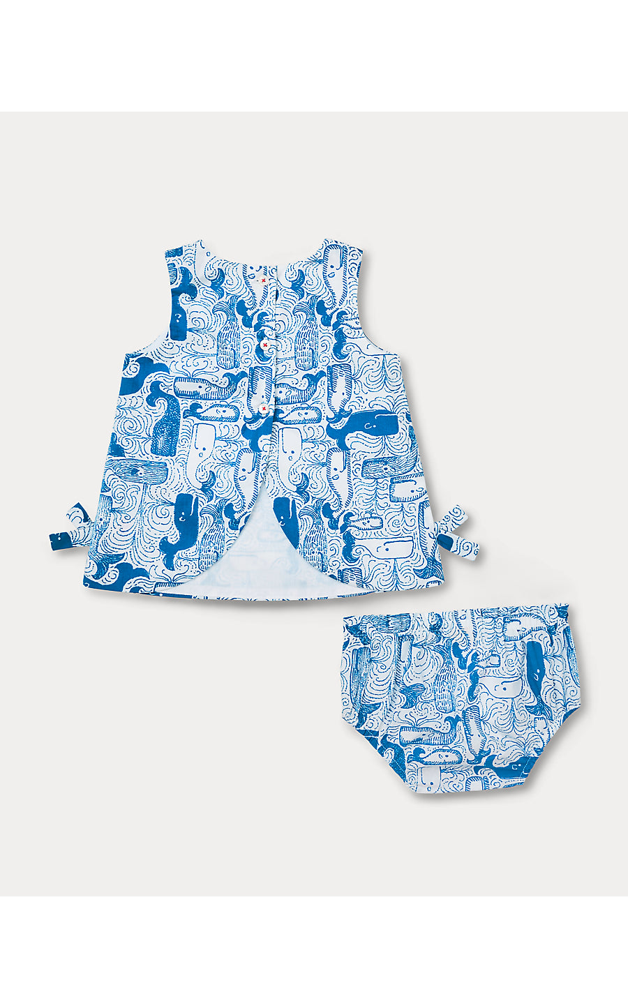 BABY LILLY SHIFT | NASSAU BLUE THAR SHE BLOWS