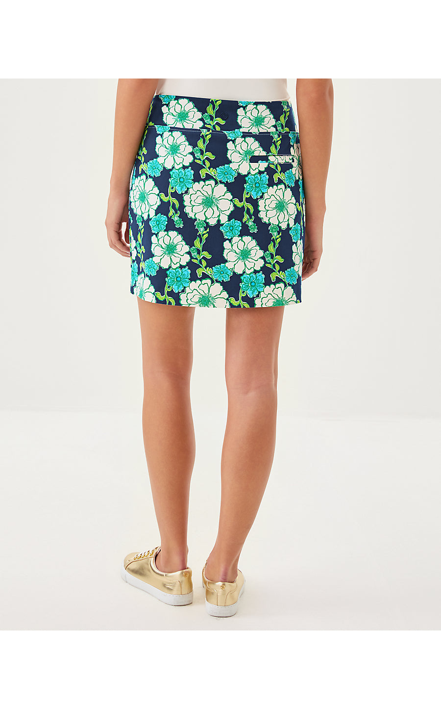 MONICA SKORT UPF 50+ | LOW TIDE NAVY GO BIG GOLF