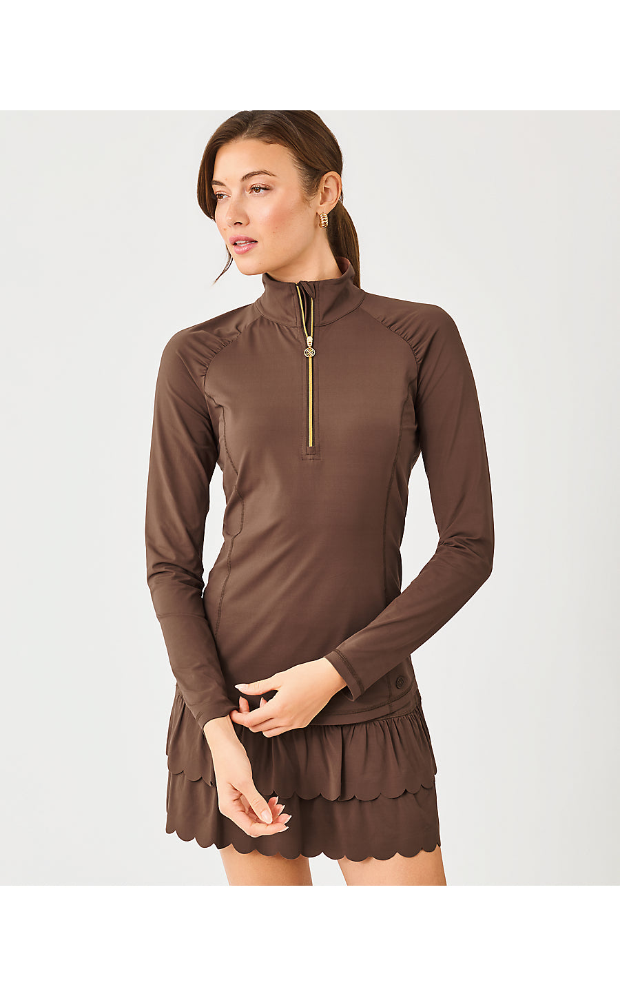 JUSTINE HALF ZIP UPF 50+ | COCO BEACH