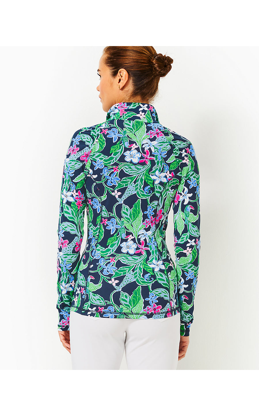 JUSTINE HALF ZIP UPF 50+ | MULTI