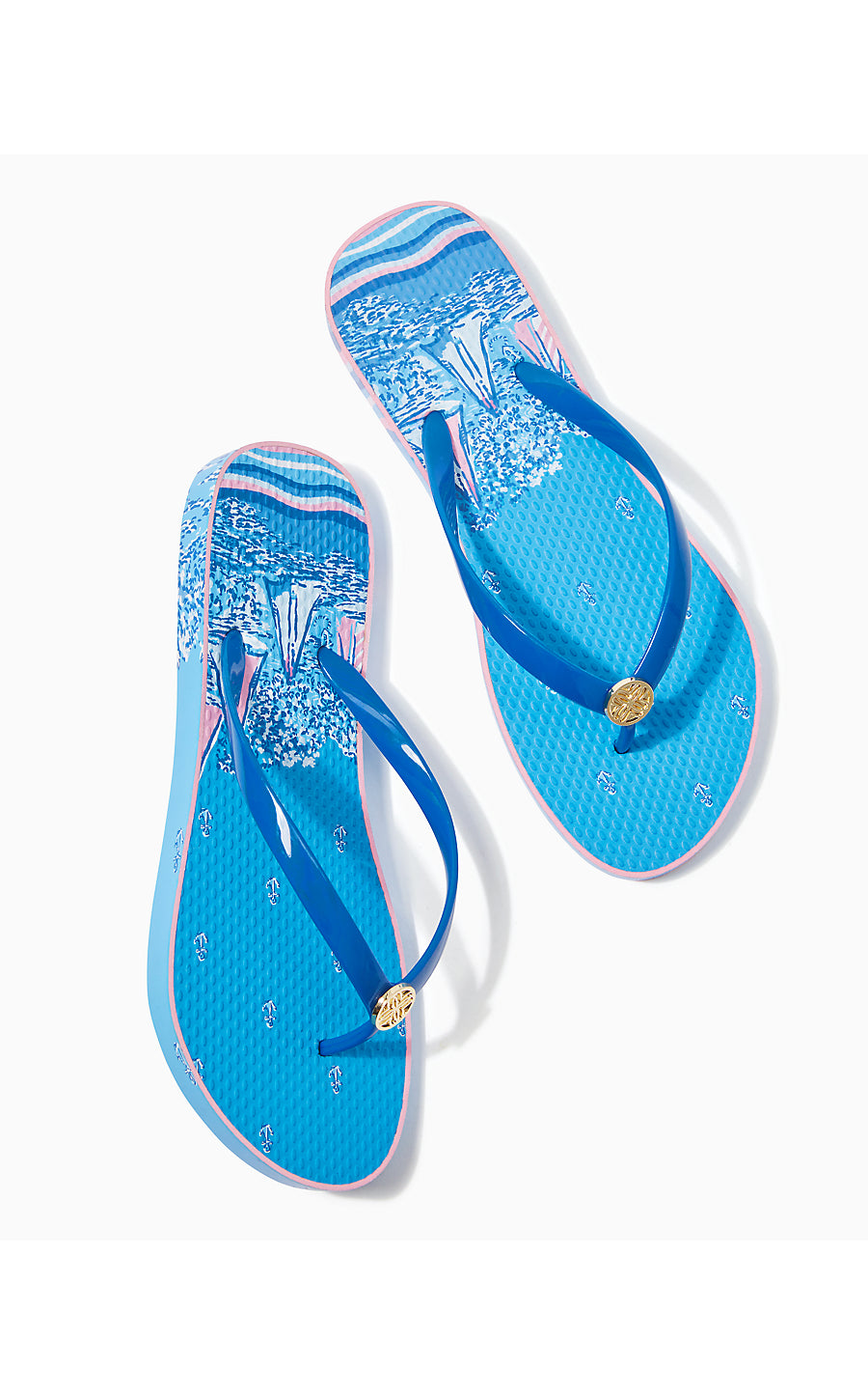 Pool Flip Flop | Lunar Blue A Lil Nauti Engineered