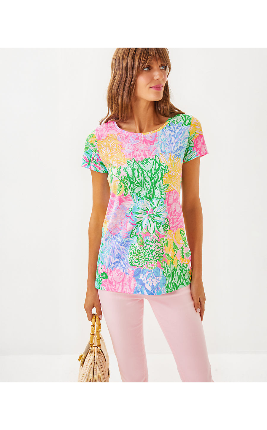 ETTA SCOOP-NECK | MULTI BRIGHT DELIGHT PATCH