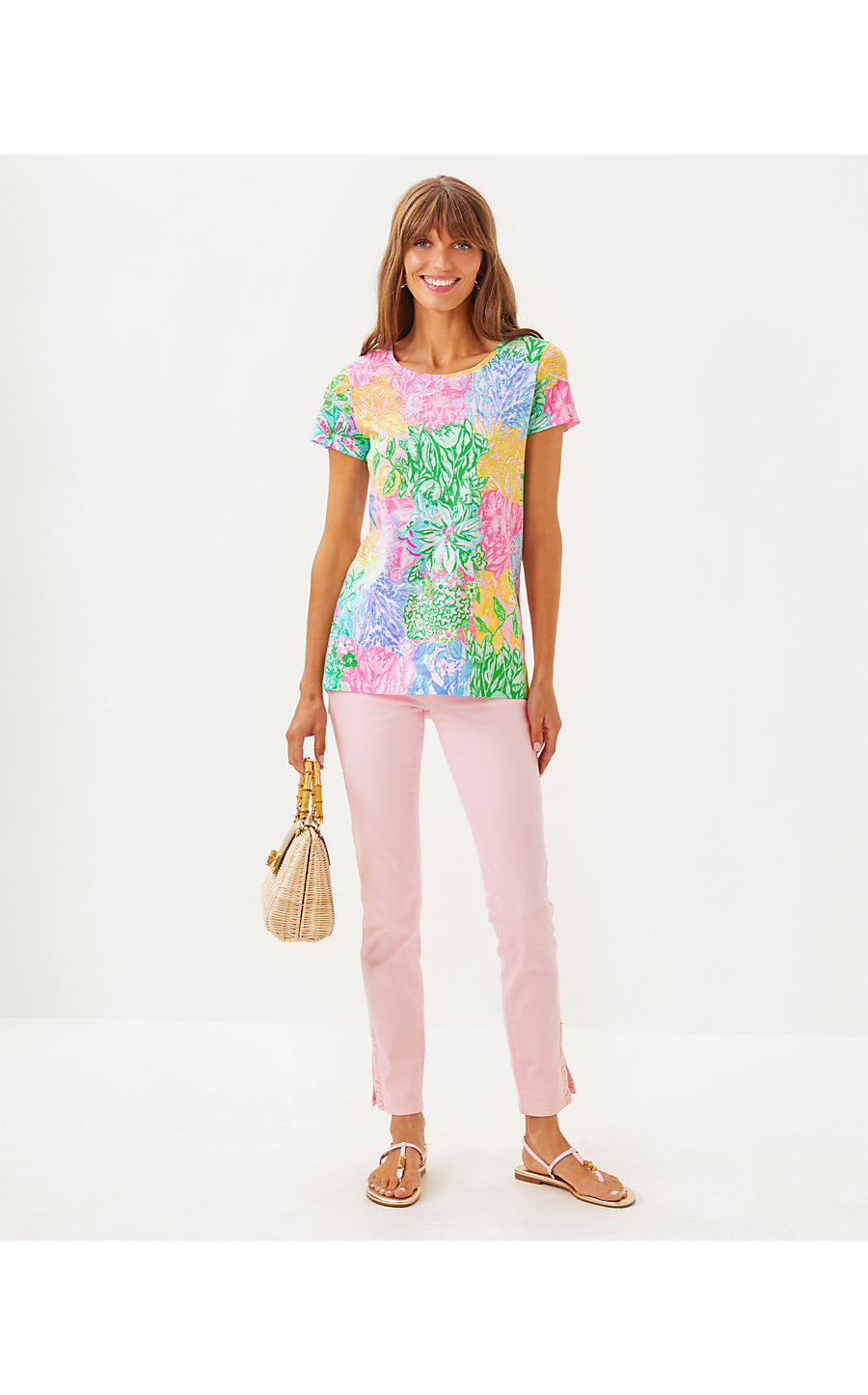 ETTA SCOOP-NECK | MULTI BRIGHT DELIGHT PATCH