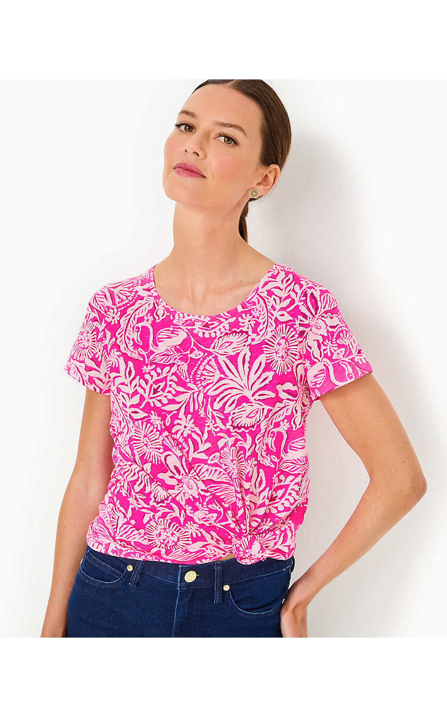 ETTA SCOOP-NECK | PASSION FRUIT PINK ABSOLUTELY FLAMAZING