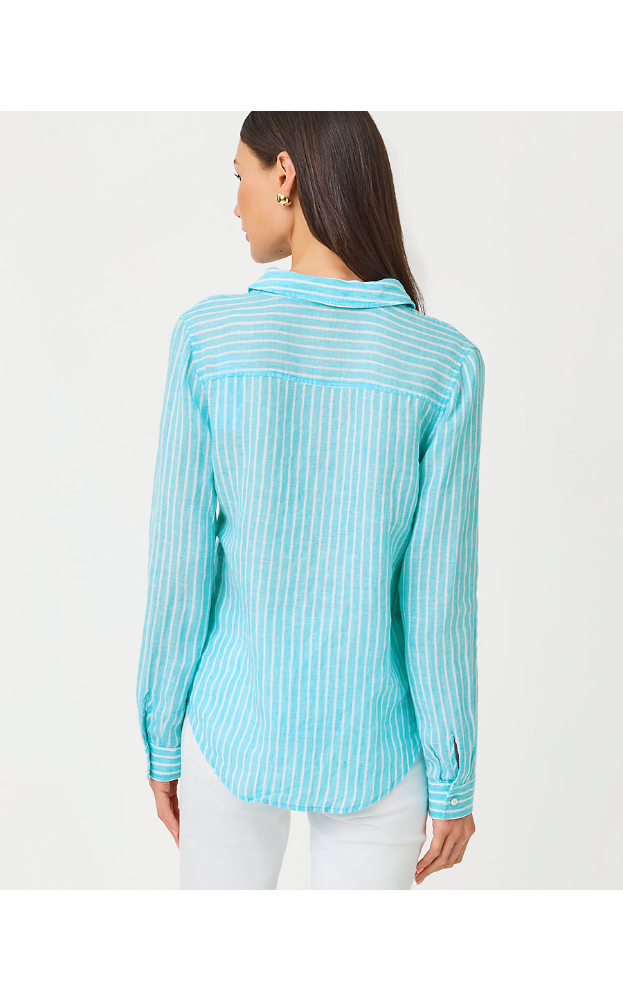 SEA VIEW BUTTON DOWN | CAPRI BLUE SAINT TROPEZ