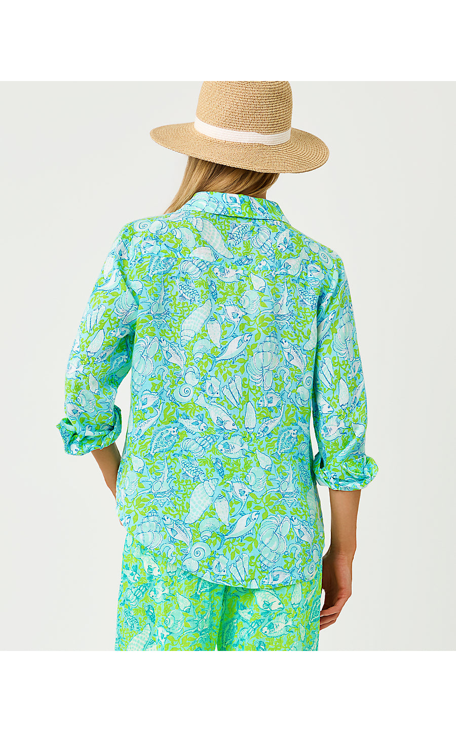 SEA VIEW BUTTON DOWN | DAY DREAM BLUE THROW ME A LINE
