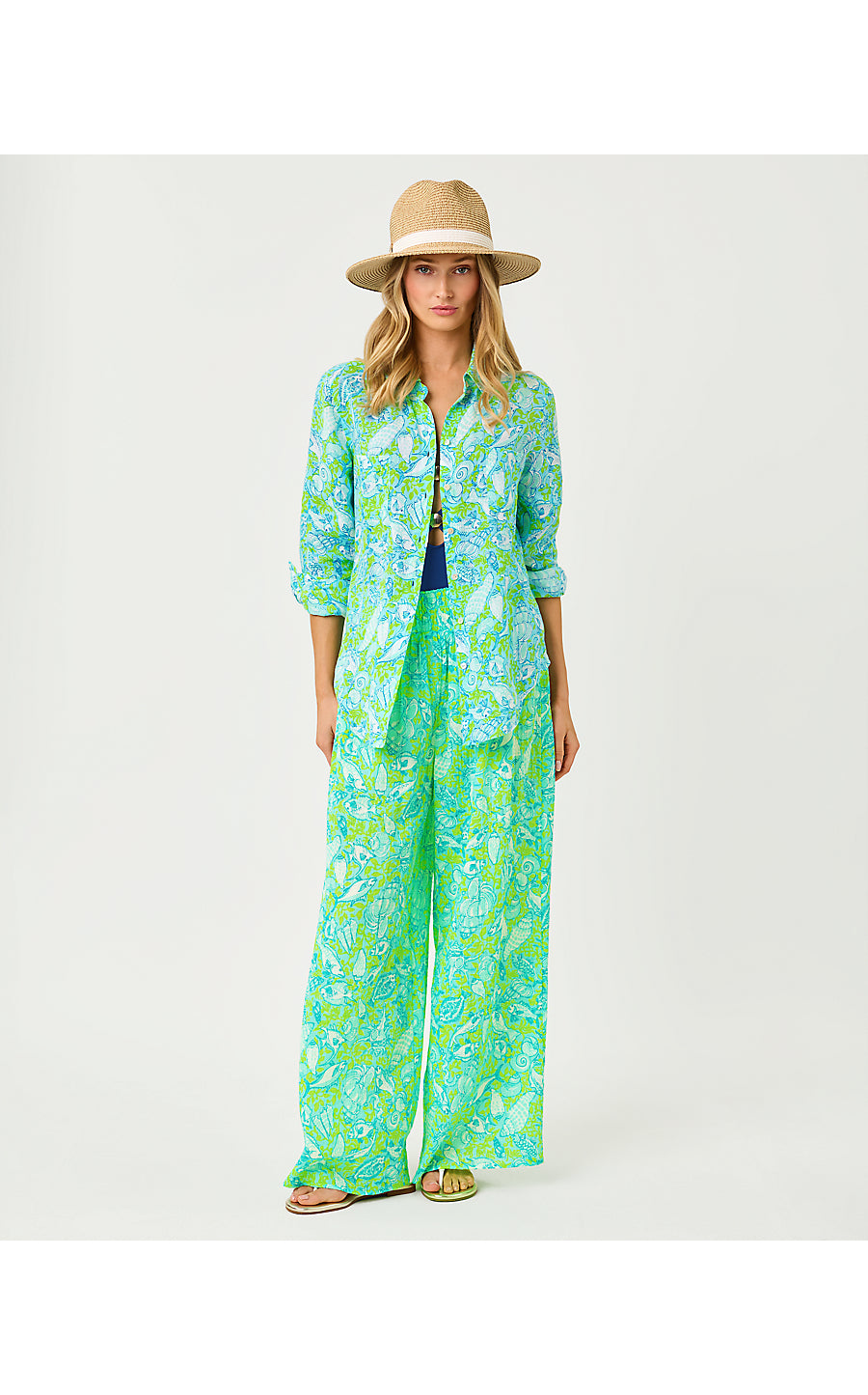 SEA VIEW BUTTON DOWN | DAY DREAM BLUE THROW ME A LINE