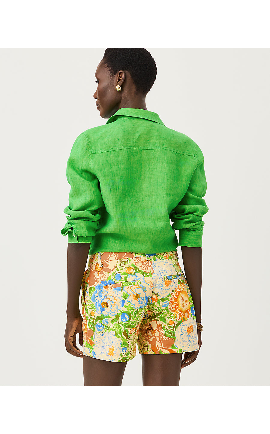 SEA VIEW BUTTON DOWN | IVY GREEN X CHATEAU GREEN