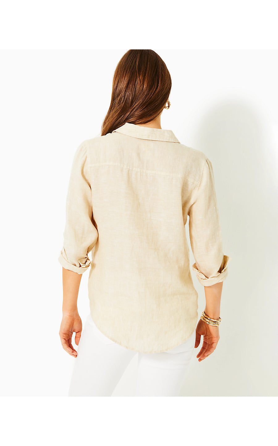 Sea View Button Down | Sand Bar X Resort White