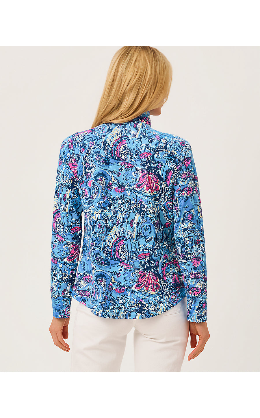 UPF 50+ SKIPPER POPOVER | MULTI PAISLEY PARADE