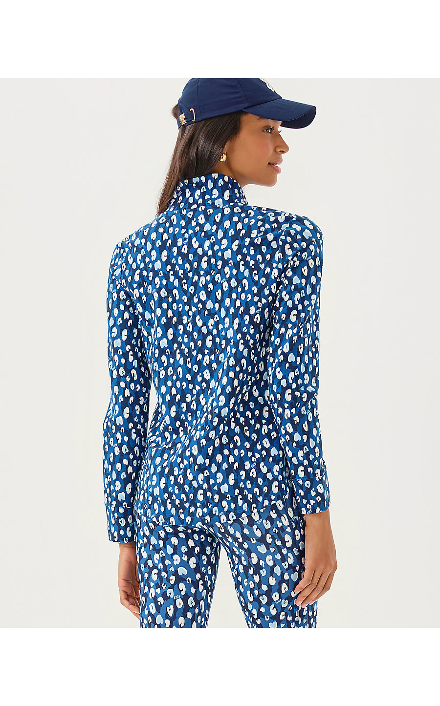 LEONA UPF 50+ ZIP-UP | STARLIGHT NAVY YOURE AN ANIMAL