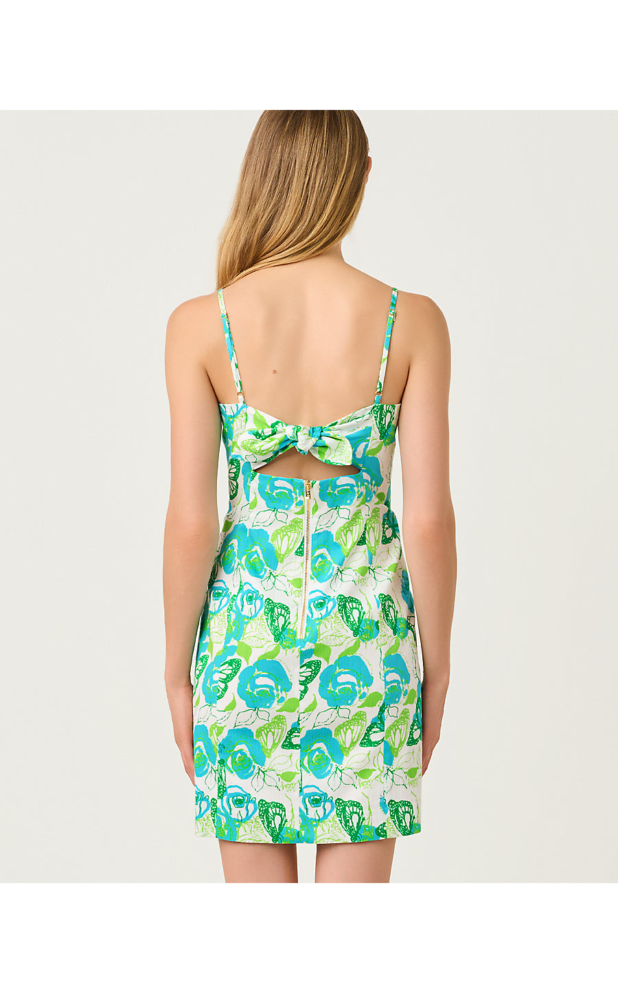 SHELLI STRETCH DRESS | RESORT WHITE MONARCH ROSE