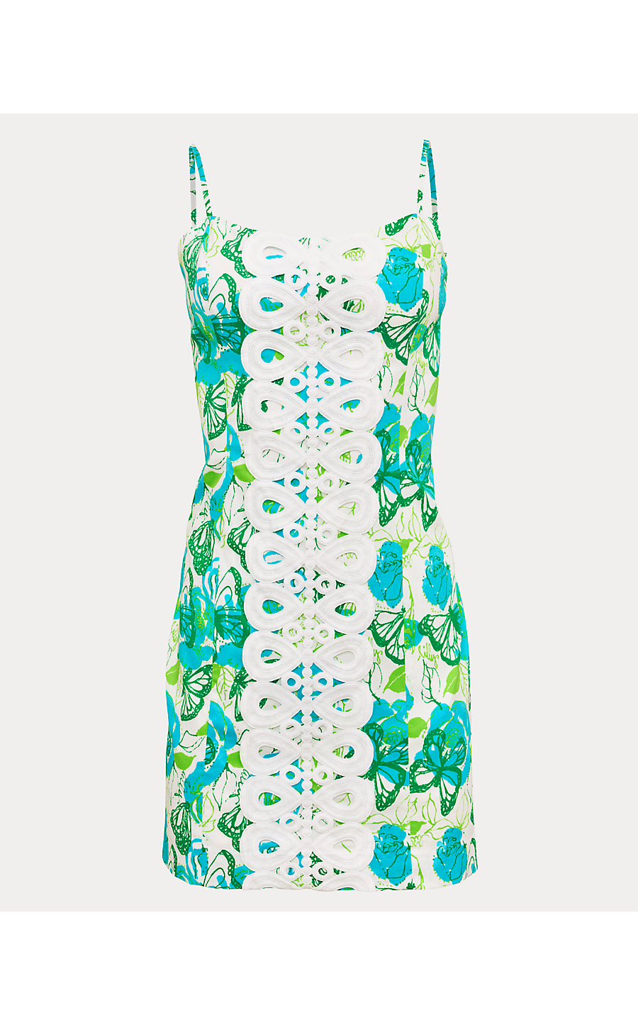 SHELLI STRETCH DRESS | RESORT WHITE MONARCH ROSE