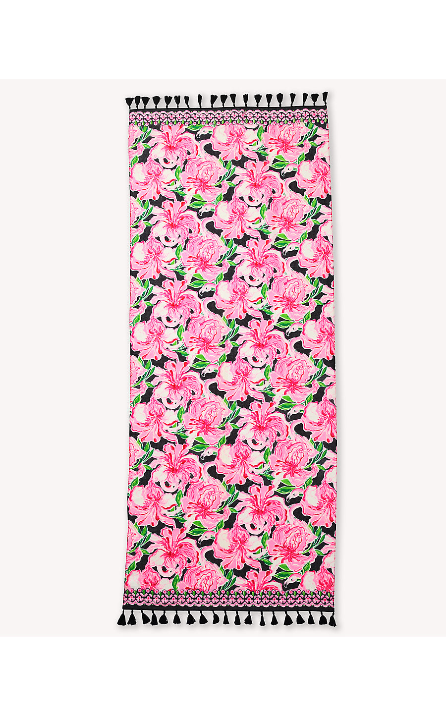 RESORT SCARF | ONYX PARTY ALL THE TIME ENGINEERED SCARF