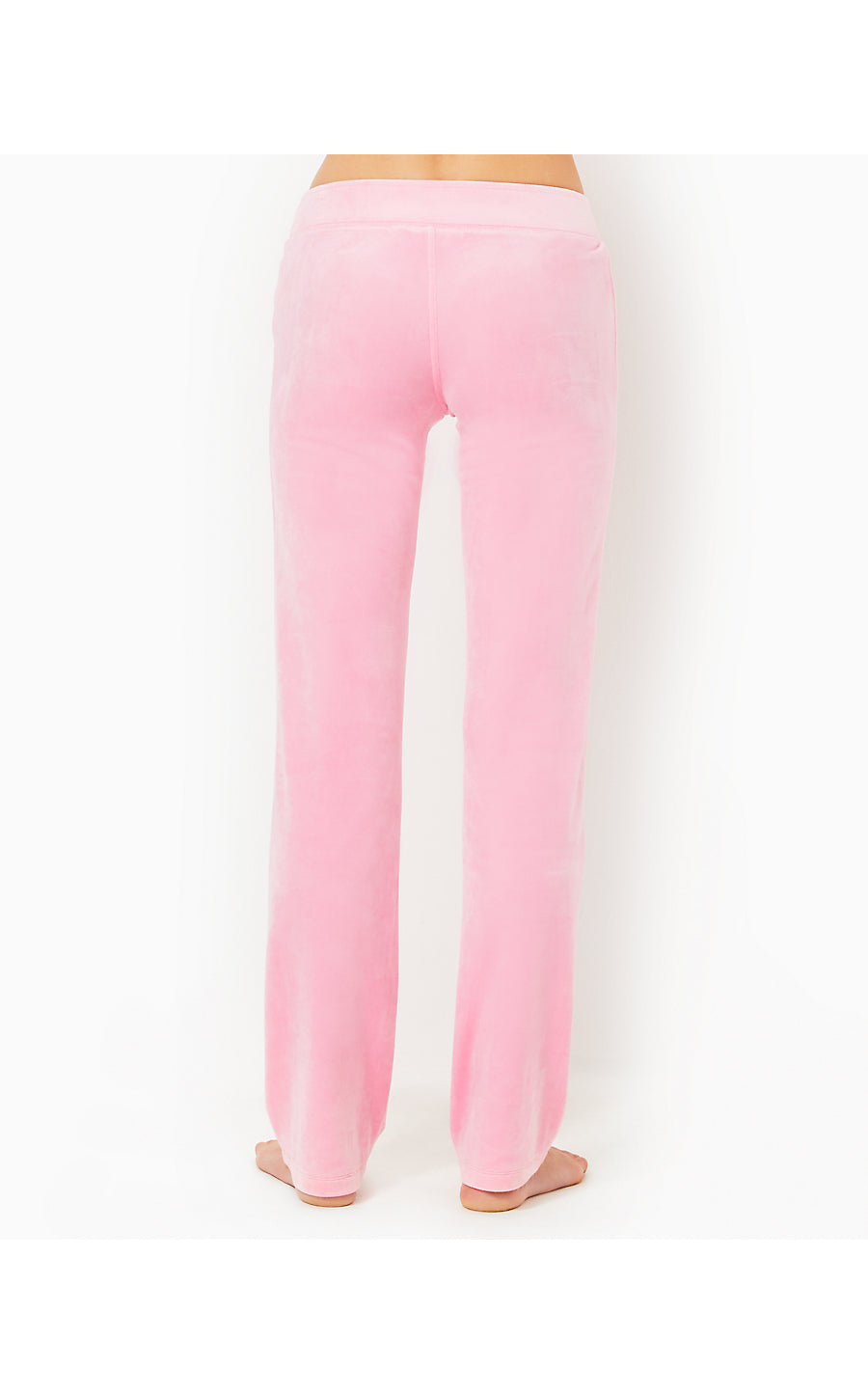 DORSEY VELOUR PANT | CONCH SHELL PINK