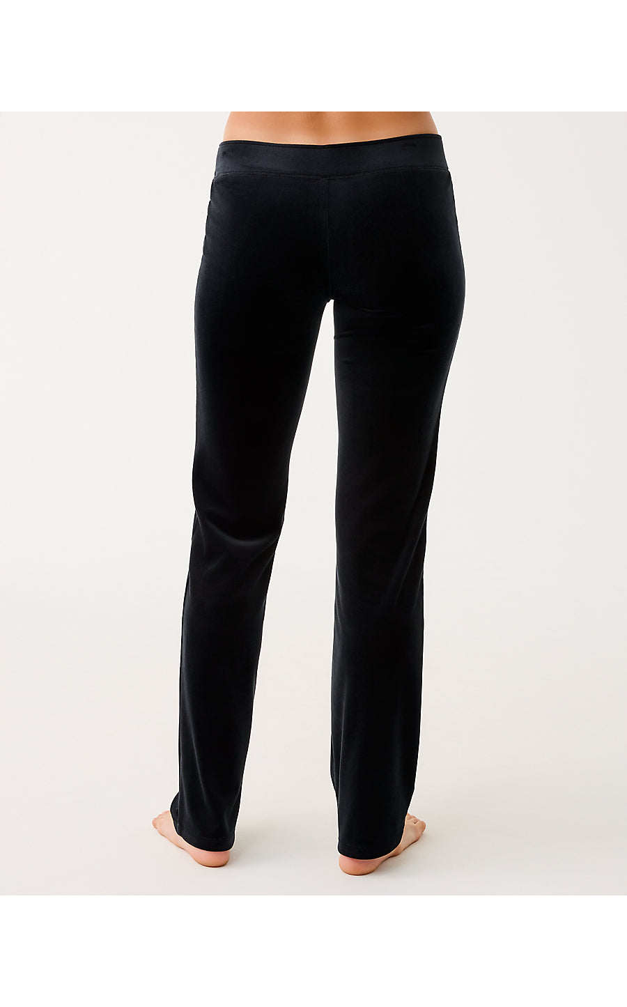 DORSEY VELOUR PANT | NOIR