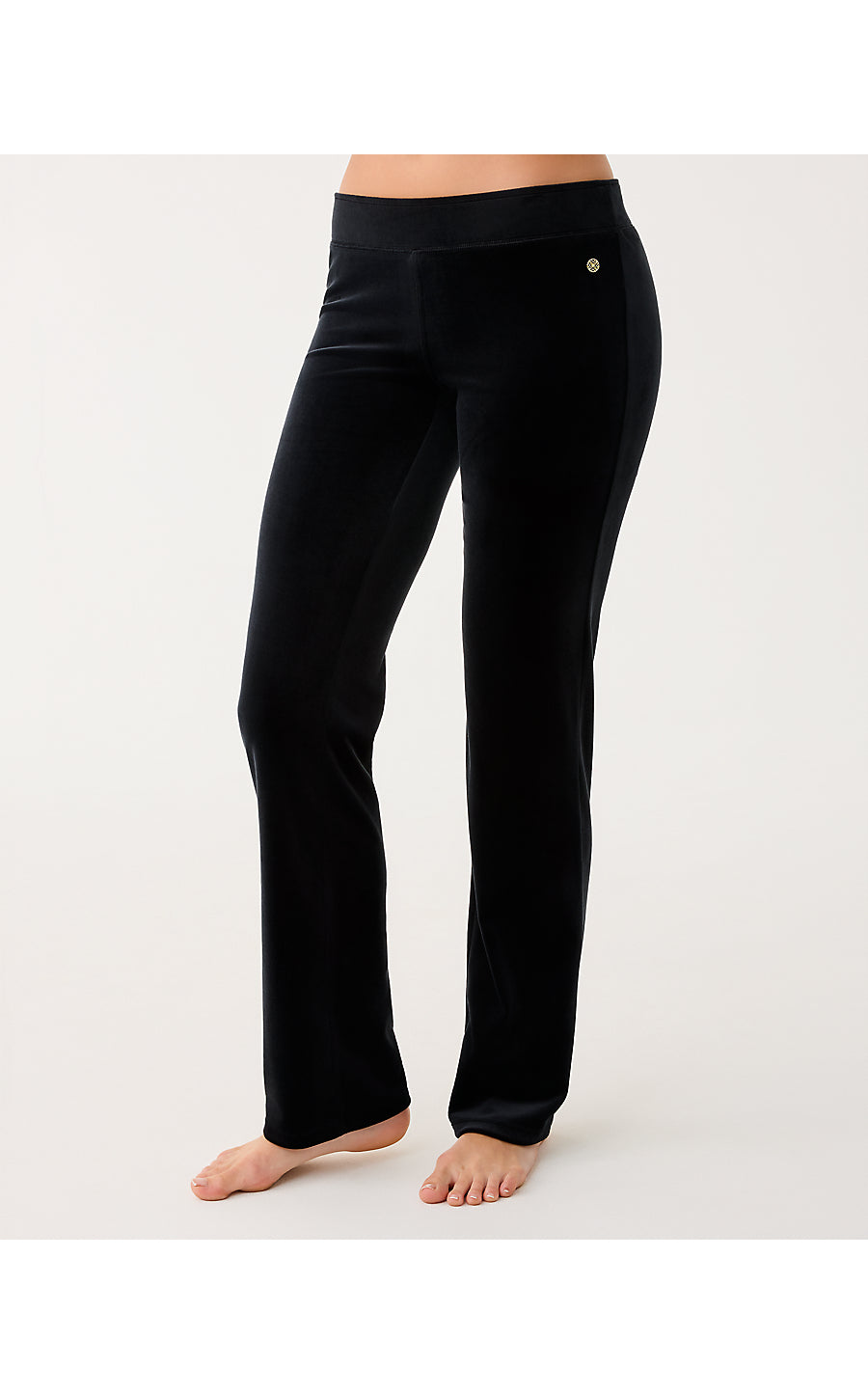 DORSEY VELOUR PANT | NOIR