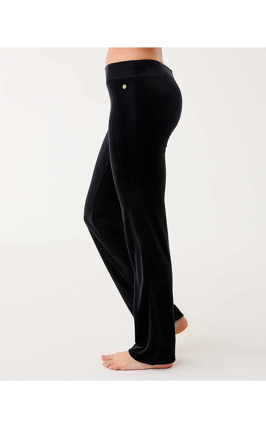 DORSEY VELOUR PANT | NOIR