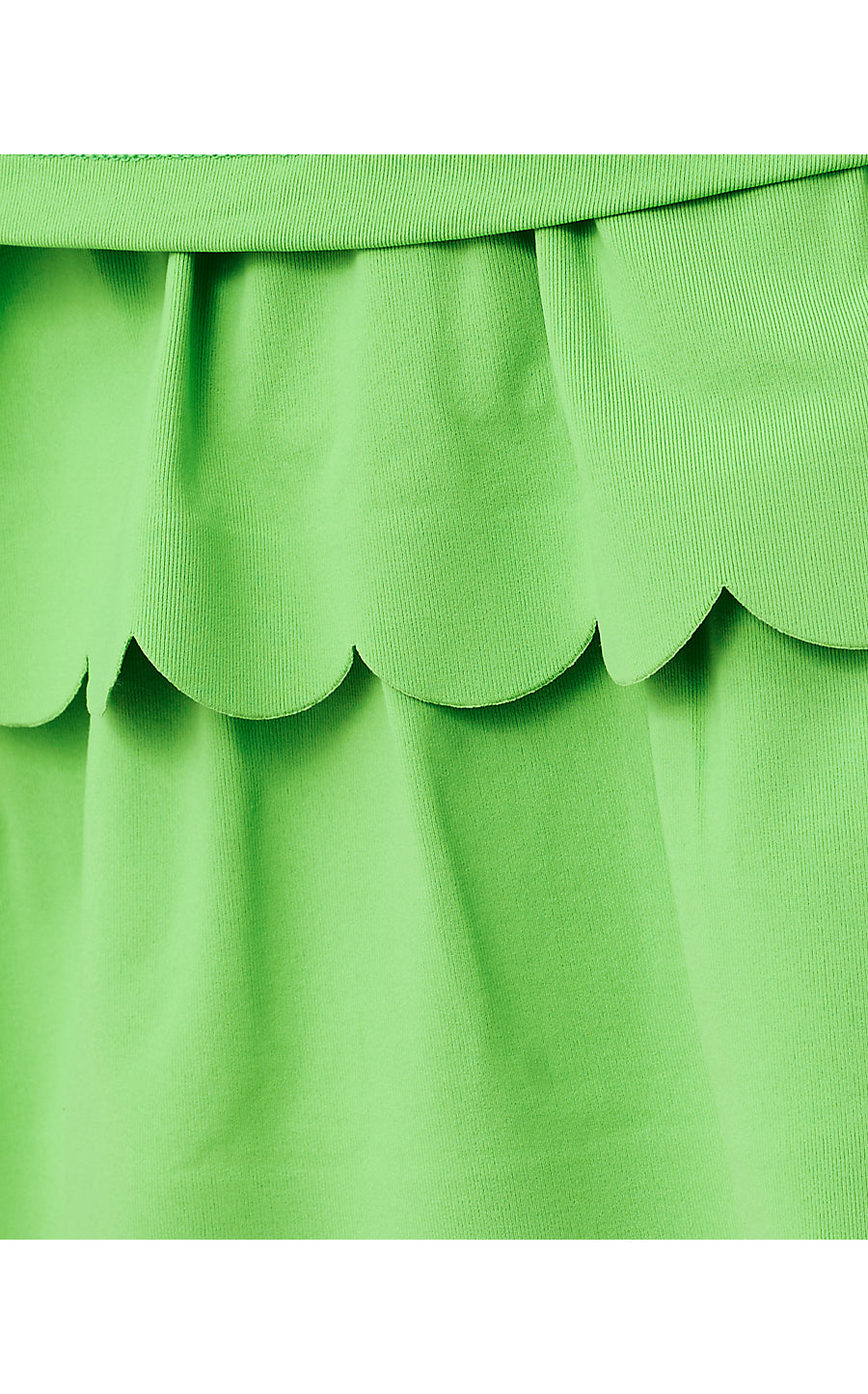 MIESHA SCALLOP SKORT UPF | CHATEAU GREEN